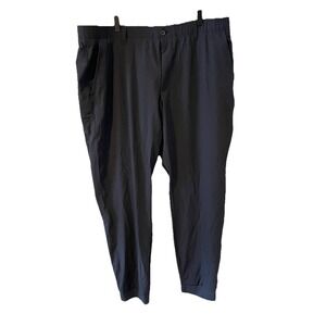 Under Armour Drive Golf Pants Jogger Men's 42 Black Stretch Performance Chino